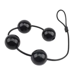 Rubicon Boules anales Rubicon L 35 x 6cm Noires